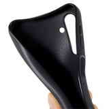 Samsung Galaxy A24 Matt fleksibelt plastbakdeksel - svart