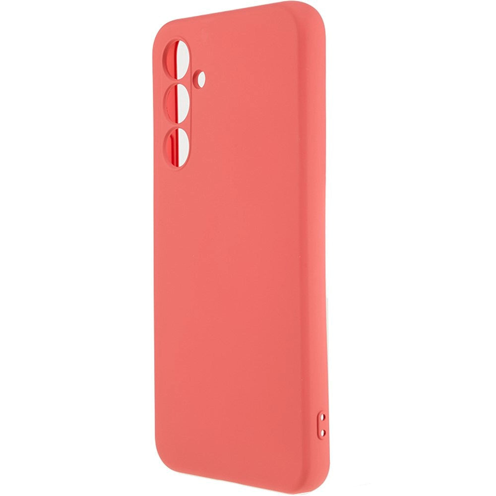 Samsung Galaxy A34 (5G) - EIDERWOOD Foret Fleksibelt Plast Cover - Mørkerød