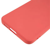 Samsung Galaxy S23 - EIDERWOOD Foret Fleksibelt Plast Cover - Mørkerød