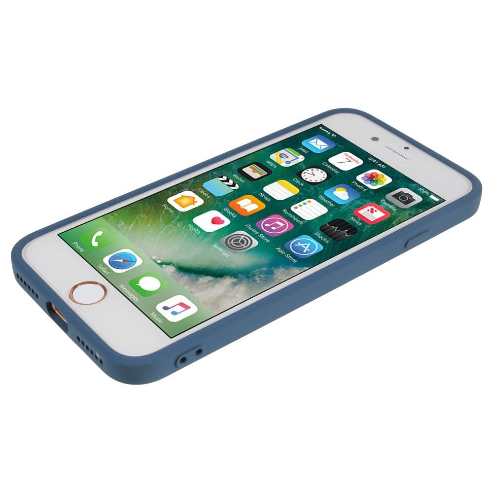 EIDERWOOD iPhone SE (2022 / 2020) / 8 / 7 - Fôret fleksibelt plastdeksel - Blå