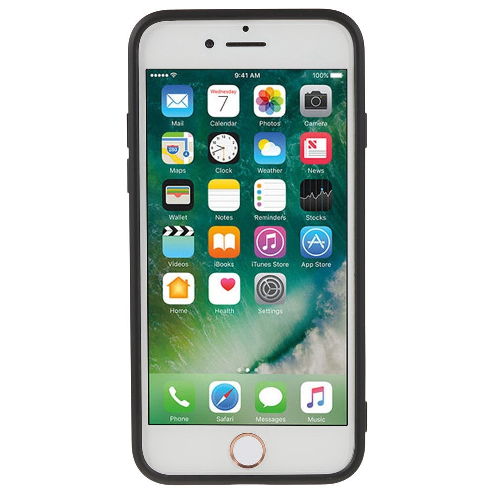 EIDERWOOD iPhone SE (2022 / 2020) / 8 / 7 - Fôret fleksibelt plastdeksel - Svart