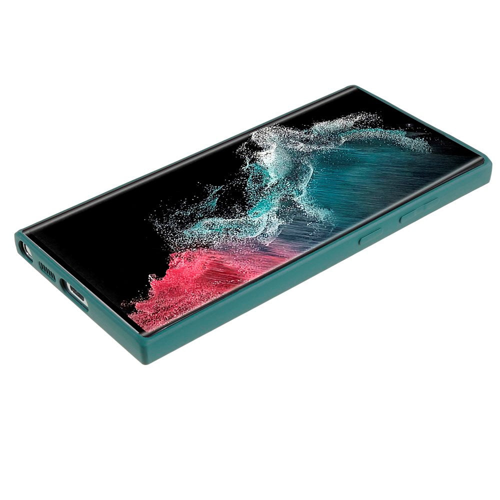 Samsung Galaxy S22 Ultra - EIDERWOOD Foret Fleksibelt Plast Cover - Grøn