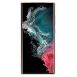 Samsung Galaxy S22 Ultra - EIDERWOOD Foret Fleksibelt Plast Cover - Lyserød