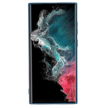 Samsung Galaxy S22 Ultra - EIDERWOOD Foret Fleksibelt Plast Cover - Blå