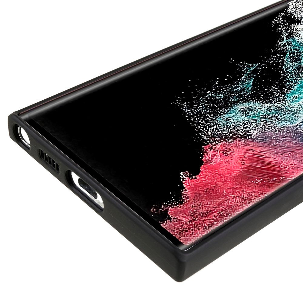 Samsung Galaxy S22 Ultra - EIDERWOOD Foret Fleksibelt Plast Cover - Sort