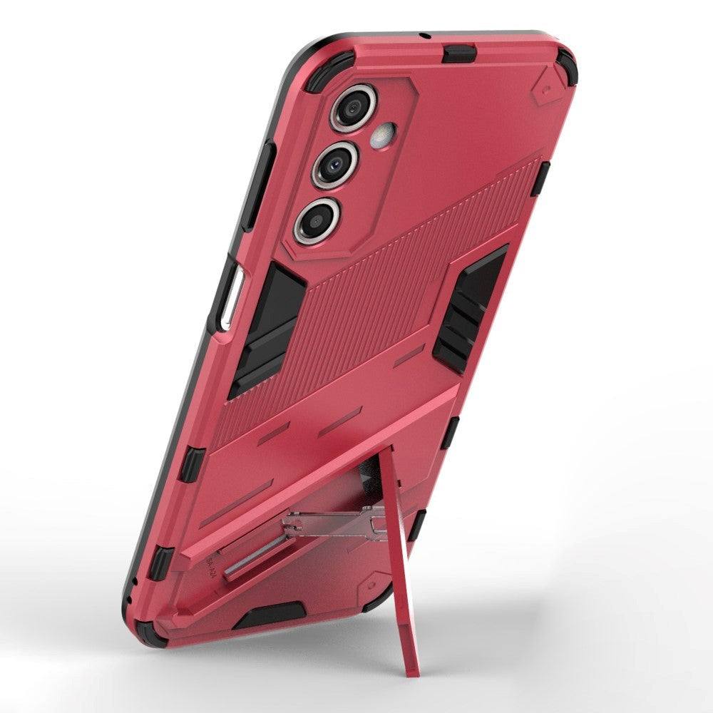 Samsung Galaxy A24 Hybrid Craftsman Bakdeksel m. Stativ - Rosa