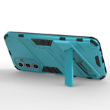 Samsung Galaxy A24 Hybrid Craftsman Bakdeksel m. Stativ - Lyseblå