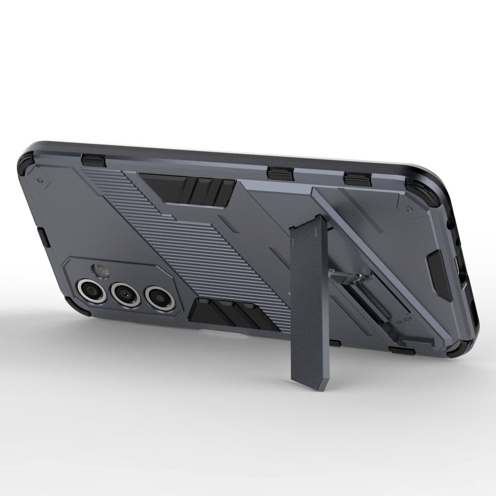 Samsung Galaxy A24 Hybrid Craftsman Bakdeksel m. Stativ - Grå