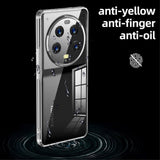 Xiaomi 13 Ultra Hybrid Plastic Bakdeksel - Gjennomsiktig