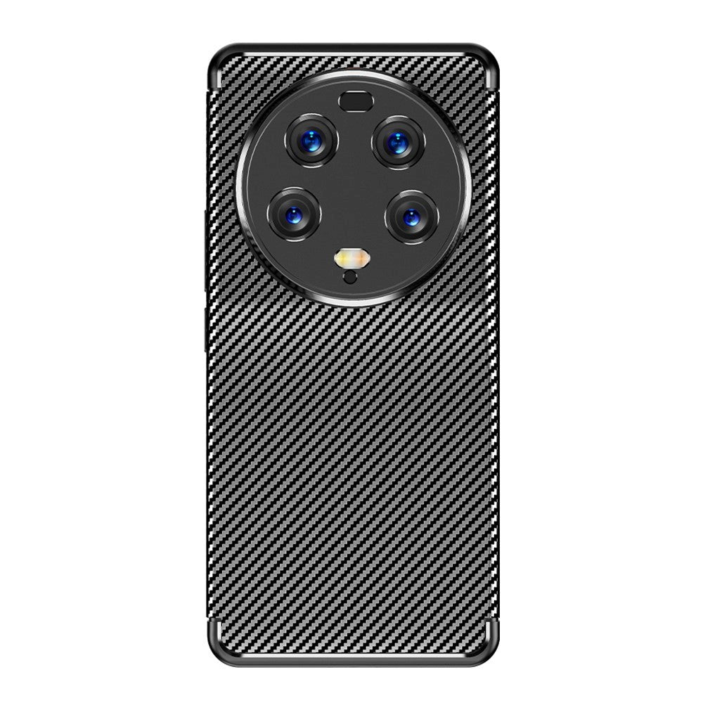 Xiaomi 13 Ultra Carbon Fiber fleksibelt plastbakdeksel - svart