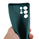 Samsung Galaxy S21 Ultra - EIDERWOOD Fôret fleksibelt plastdeksel - Grønn