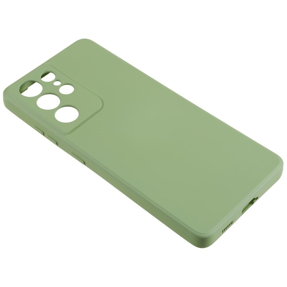 Samsung Galaxy S21 Ultra - EIDERWOOD Foret Fleksibelt Plast Cover - Lysegrøn
