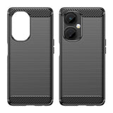 OnePlus Nord CE 3 Lite (5G) Brushed Carbon Bagside Cover - Sort