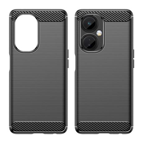 OnePlus Nord CE 3 Lite (5G) Brushed Carbon Bagside Cover - Sort