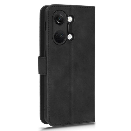 OnePlus Nord 3 (5G) Leather Flip Cover m. Lommebok og stativfunksjon - svart
