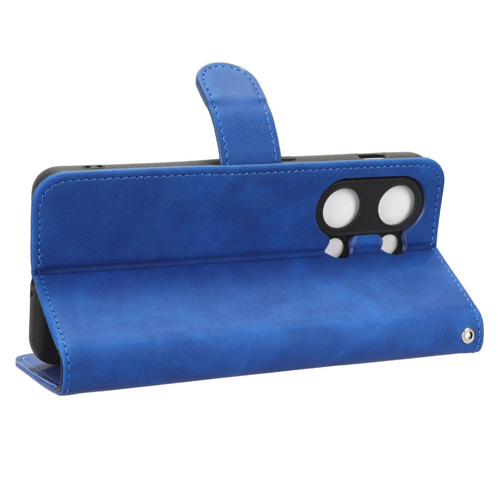 OnePlus Nord 3 (5G) Leather Flip Cover m. Lommebok og stativfunksjon - blå