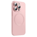 iPhone 14 Pro Silikone Bagside Cover m. Kamerabeskytter - MagSafe Kompatibel - Pink