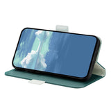 Samsung Galaxy A54 (5G) PU Litchi Leather Flip Cover m. Magnetic Close - Grønn