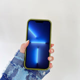 iPhone 13 Pro fleksibelt deksel - Bølget design - Beige