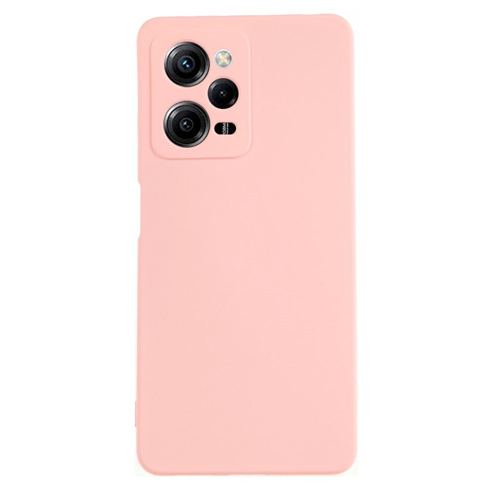 EIDERWOOD Xiaomi Poco X5 Pro (5G) Foret Fleksibelt Plast Bagside Cover - Lyserød