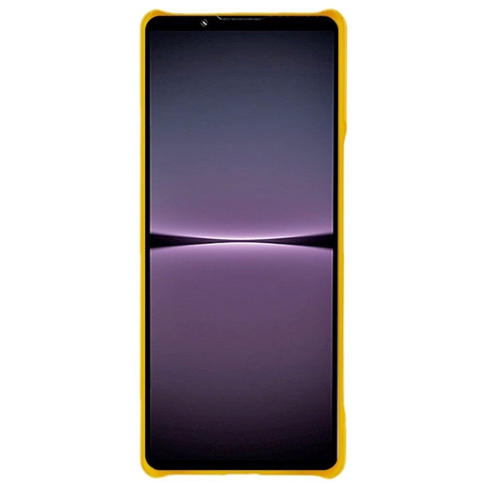 Sony Xperia 1 V bakdeksel i hardplast - blank - gul