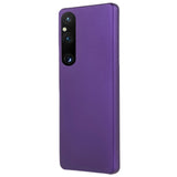 Sony Xperia 1 V Hardplast Bakdeksel - Blank - Lilla