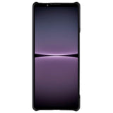 Sony Xperia 1 V Hardplast Bakdeksel - Glanset - Svart