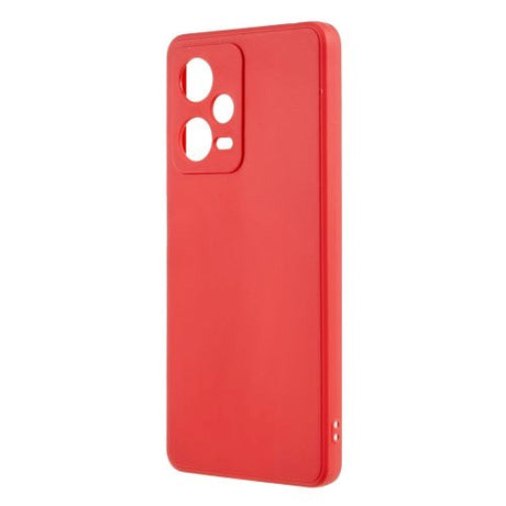 Xiaomi Redmi Note 12 Pro (5G) fleksibelt plastdeksel - rød