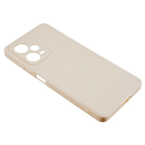 Xiaomi Redmi Note 12 Pro (5G) fleksibelt plastdeksel - beige
