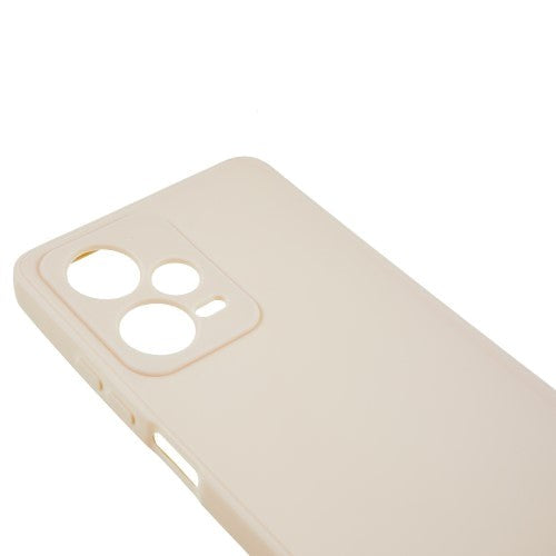 Xiaomi Redmi Note 12 Pro (5G) fleksibelt plastdeksel - beige