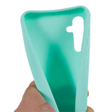 Samsung Galaxy A14 (5G) Fleksibelt plastdeksel m. Stropp - Mintgrønn