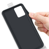 Nokia G22 Vertical Flip Leather Cover m. Kortholder - Hvit