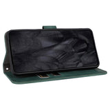 Google Pixel 8 Pro Læder Flip Cover m. Pung og Ståfunktion - Grøn