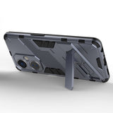 OnePlus Nord CE 3 Lite Hybrid Håndværker Bagside Cover m. Kickstand - Grå