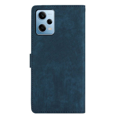 Xiaomi Redmi Note 11 Pro Leather Flip Cover m. Lommebok og stropp - blå