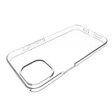 iPhone 15 Fleksibel Plastik Bagside Cover - Gennemsigtig