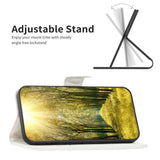 Nokia C22 flip-deksel i mykt skinn m. Kortholdere og stativfunksjon - Hvit