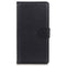 Google Pixel 8 Litchi Leather Flip Cover m. Lommebok - Svart