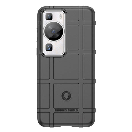 Huawei P60 Pro Rugged Shield Bakdeksel - Svart
