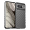 Google Pixel 8 Thunder Series Twill Plastik Bagside Cover - Sort