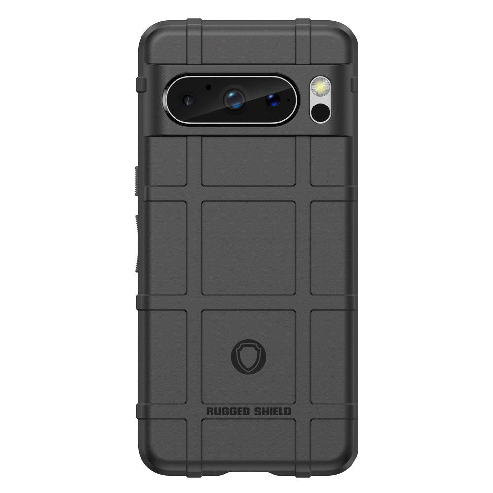 Google Pixel 8 Pro Rugged Shield Series Craftsman Bakdeksel - Svart
