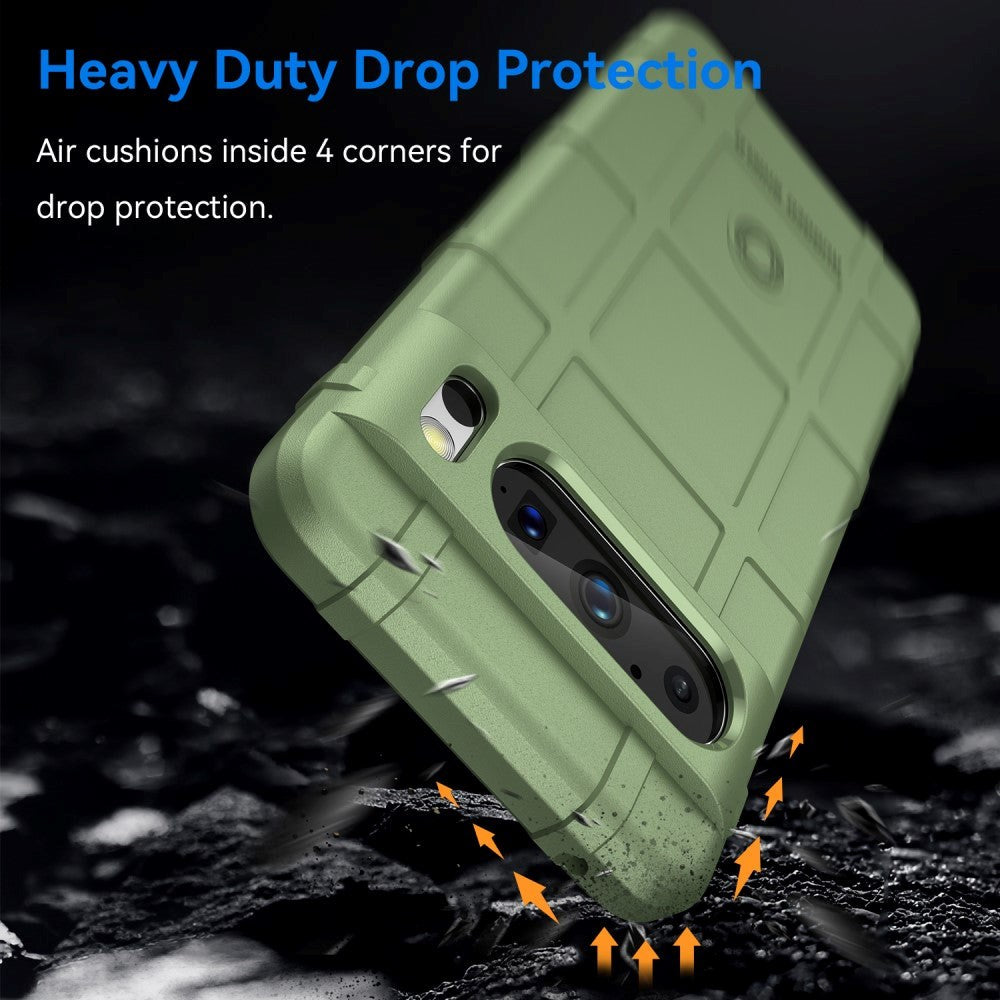 Google Pixel 8 Pro Rugged Shield Series Craftsman Bakdeksel – Grønn