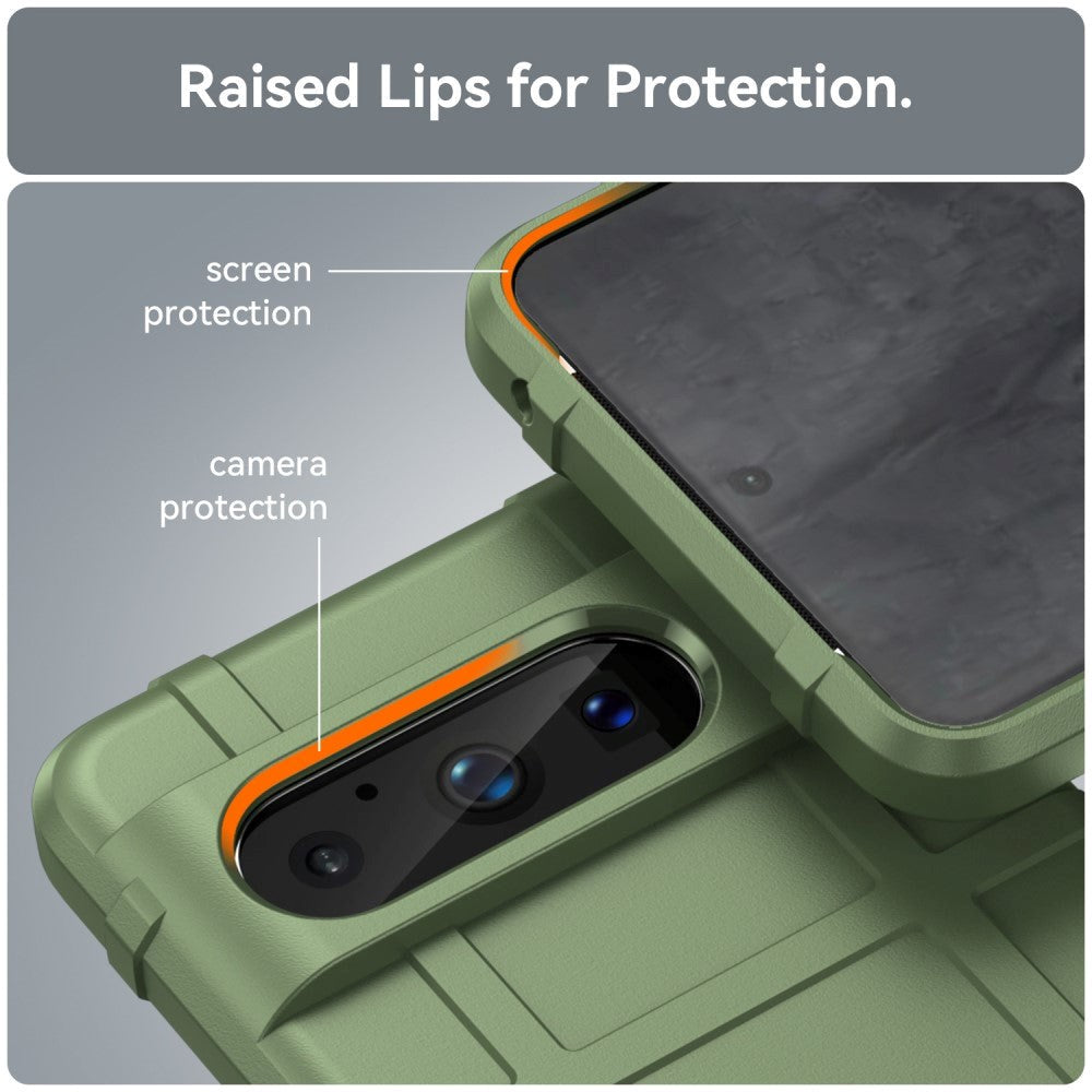 Google Pixel 8 Pro Rugged Shield Series Craftsman Bakdeksel – Grønn