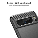 Google Pixel 8 Pro Bakdeksel i børstet karbon – svart