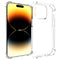 iPhone 15 Pro EIDERWOOD Fleksibel Plastik Airbag Bagside Cover - Gennemsigtig
