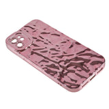 iPhone 11 skinnende fleksibelt plastdeksel - Bølget design - Rose gull