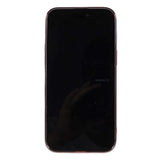 iPhone 14 Pro Shiny fleksibelt plastbakdeksel - Bølget design - Rose gull