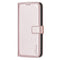 Nokia C22 Leather Flip Cover m. Lommebok og stativfunksjon - Rose gull
