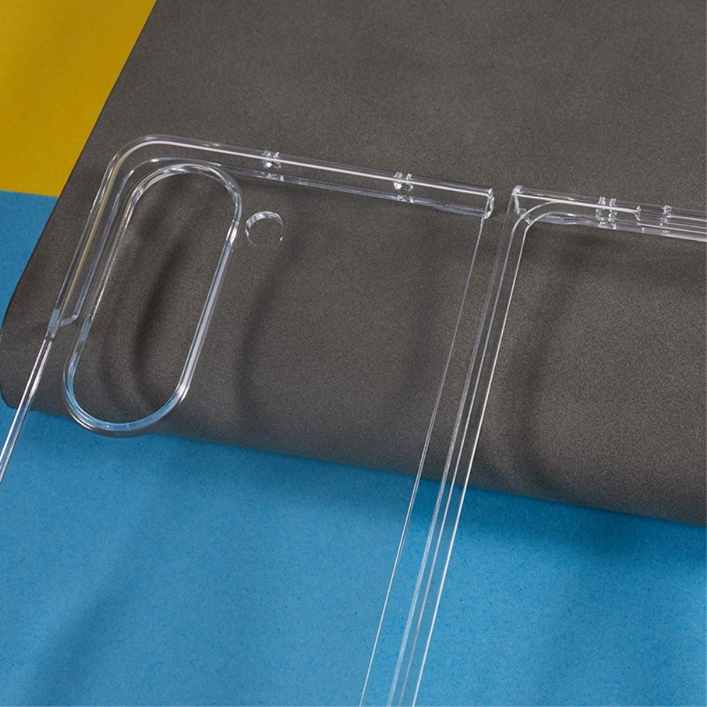 Samsung Galaxy Z Fold5 (5G) Bakdeksel i hardplast - Gjennomsiktig