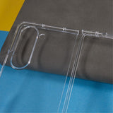 Samsung Galaxy Z Fold5 (5G) Bakdeksel i hardplast - Gjennomsiktig